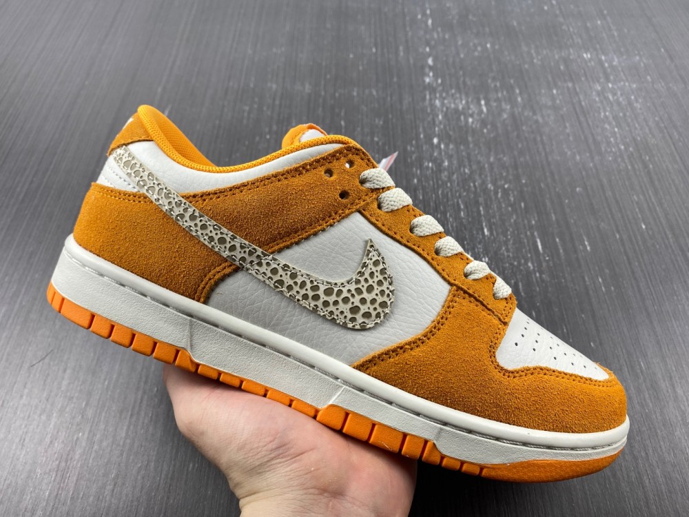 Nike Dunk Low AS Safari Swoosh Kumquat DR0156-800