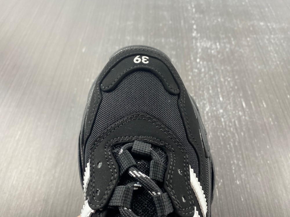 Blncig Triple S Adidas Black