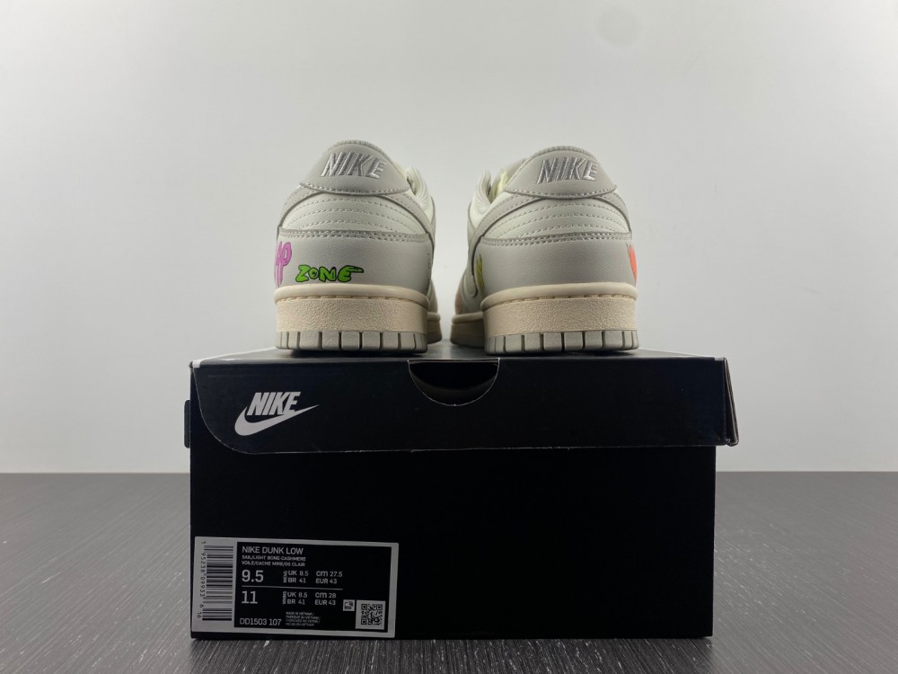 Nike Dunk Low Chrome Heart DD1503-107