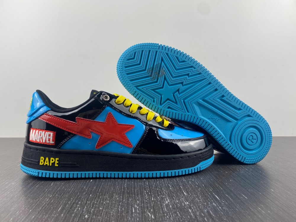 A Bathing Ape Bape Sta MARVEL Dark Blue