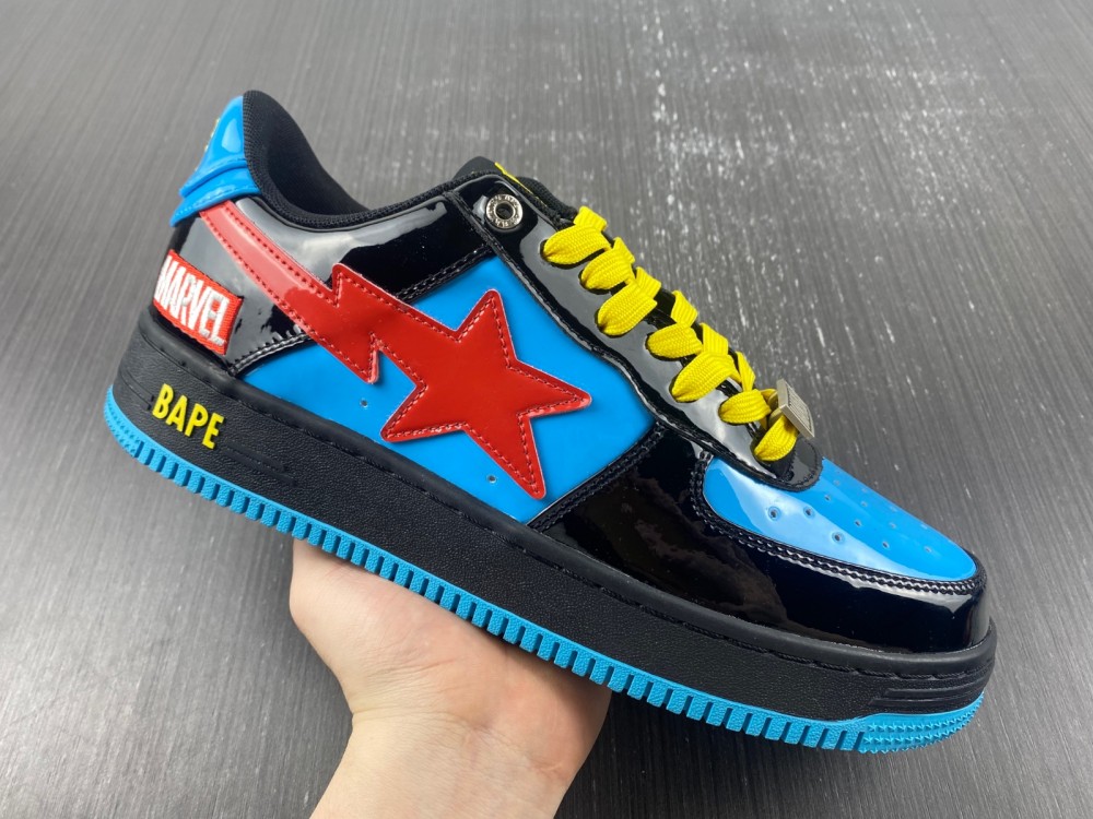 A Bathing Ape Bape Sta MARVEL Dark Blue