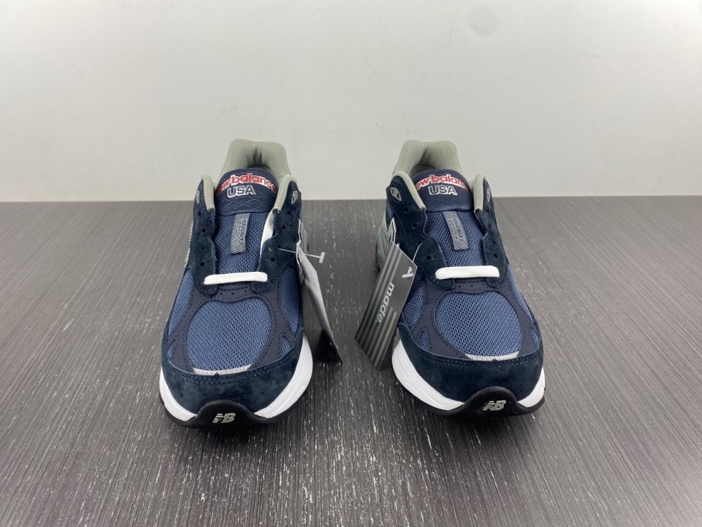 NwBlnc 990v3 MiUSA Navy Denim M990NB3