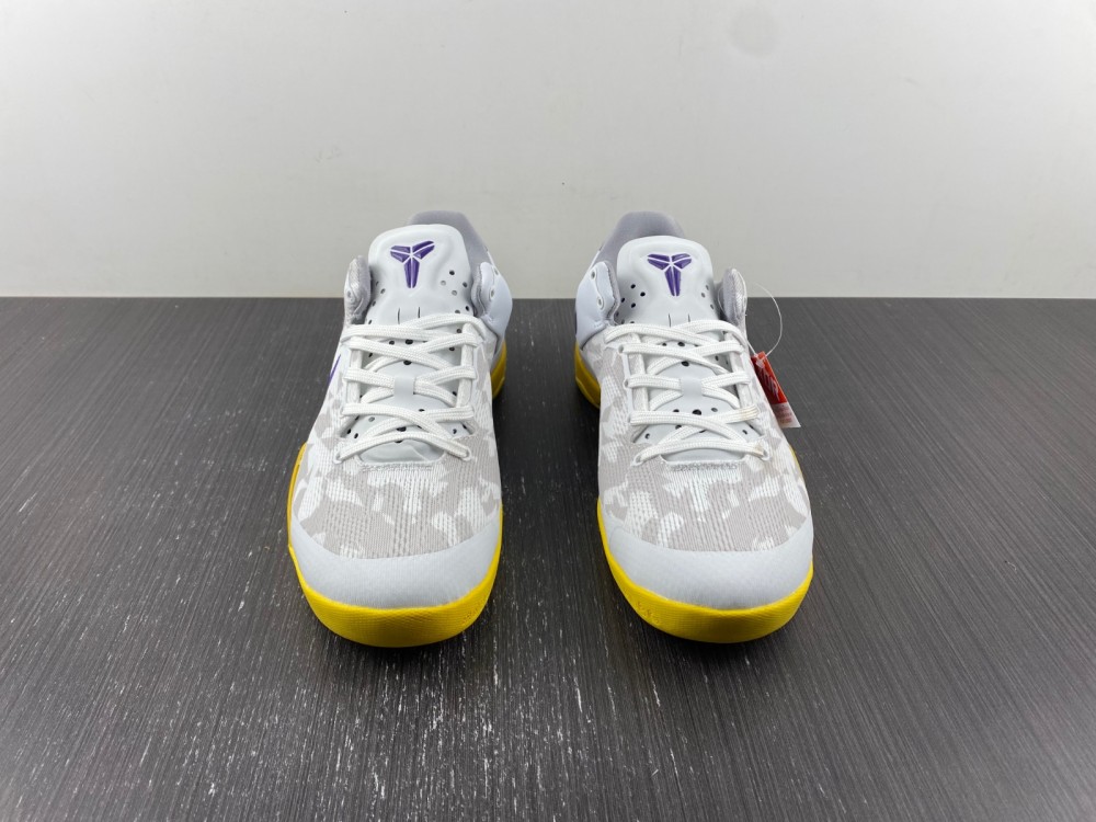 Nike Kobe 8 Easter white yellow