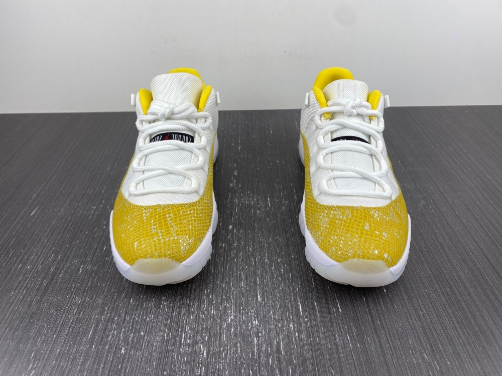 Nike Air Jordan 11 Low Yellow Snakeskin AH7860-107