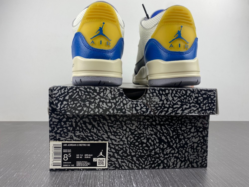Nike Air Jordan 3 blue black