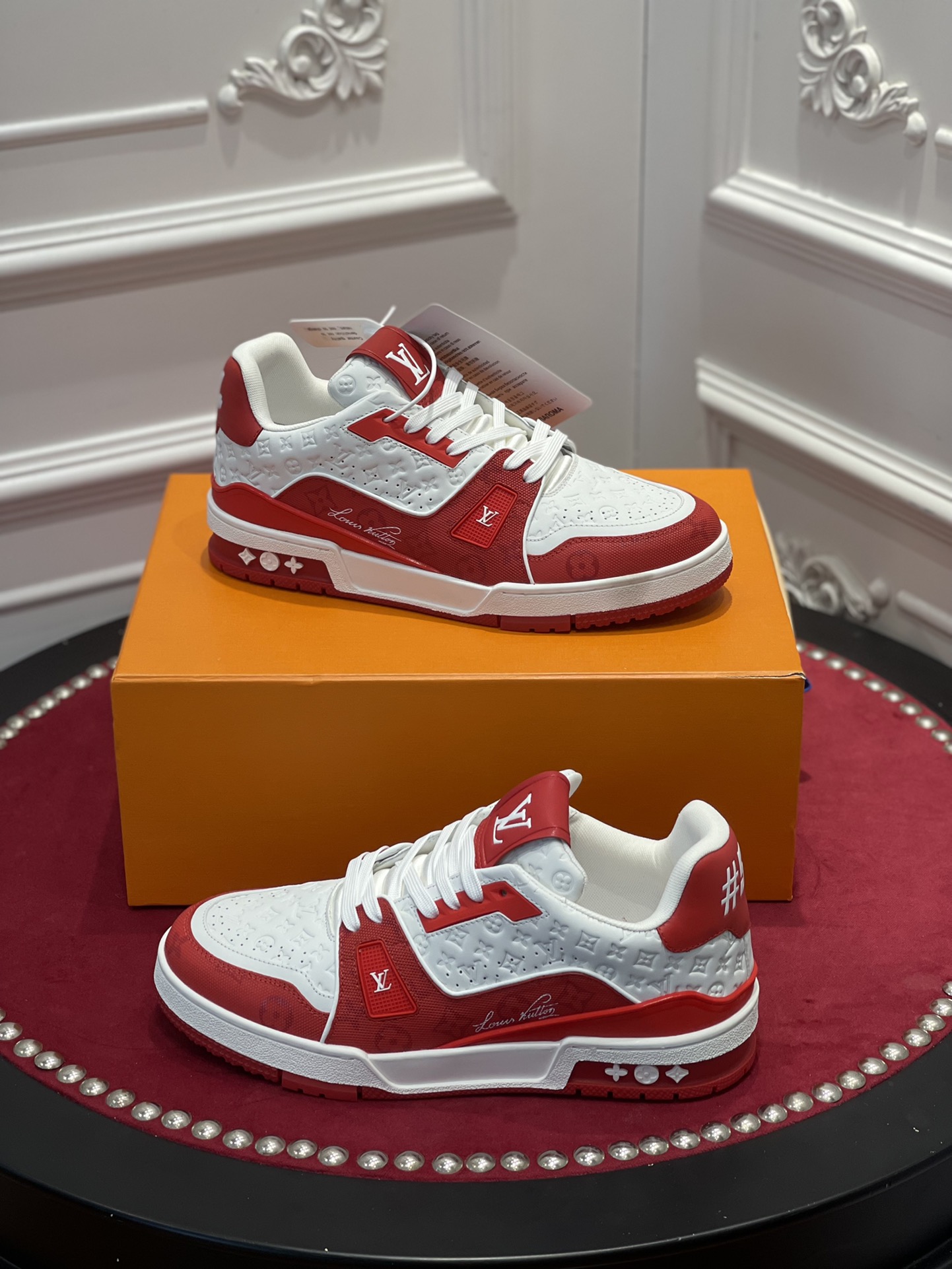 LsVttn Trainer Sneakers red