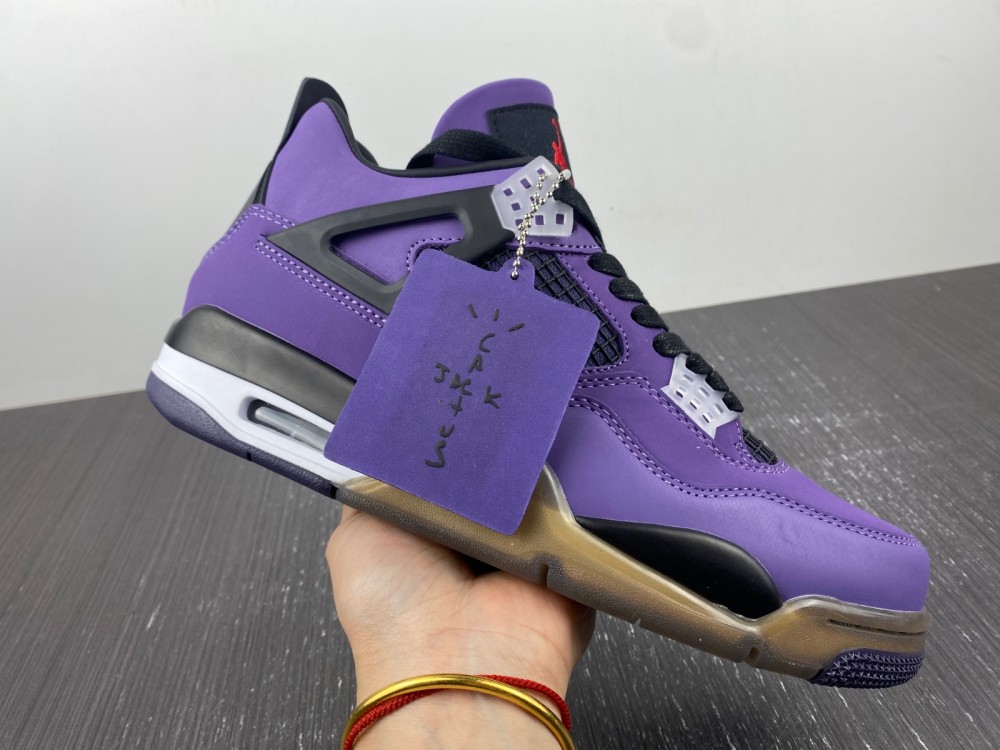 Nike Air Jordan 4 Travis Scott purple