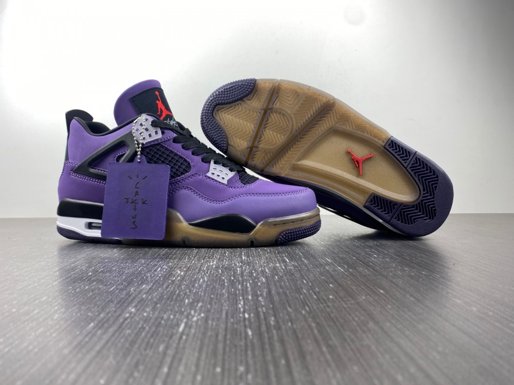 Nike Air Jordan 4 Travis Scott purple