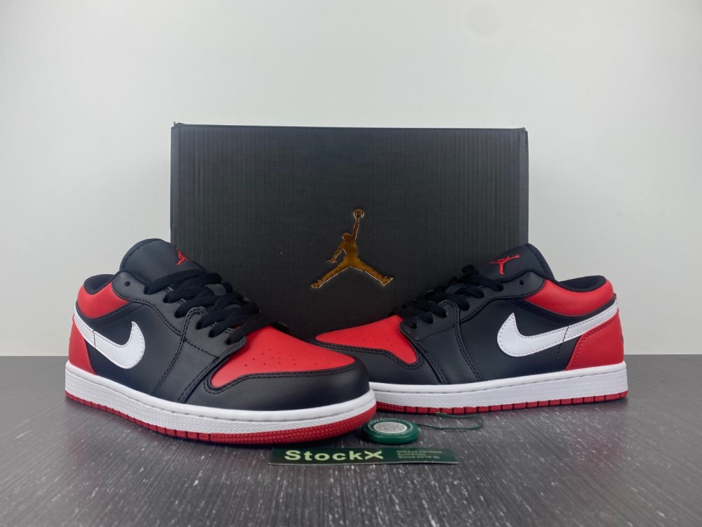 Nike Air Jordan 1 Low Alternate Bred Toe 553558-066