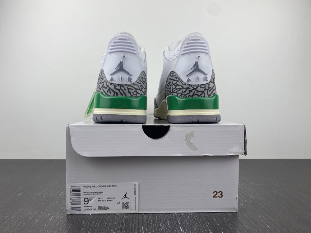 Nike Air Jordan 3 Retro Lucky Green CK9646-136