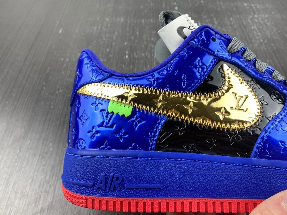 Nike Air Force 1 LsVttn black blue