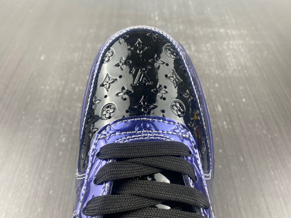 Nike Air Force 1 LsVttn blue yellow