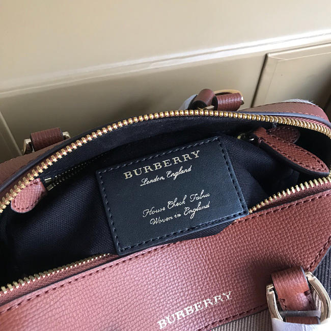 Brbbrry Original Classic Check bag in Brown