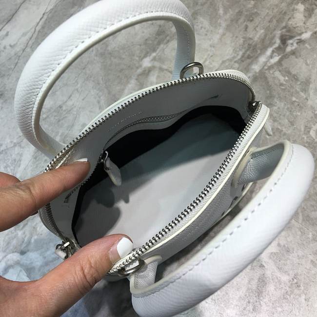 Blncig Ville small graffiti logo bag