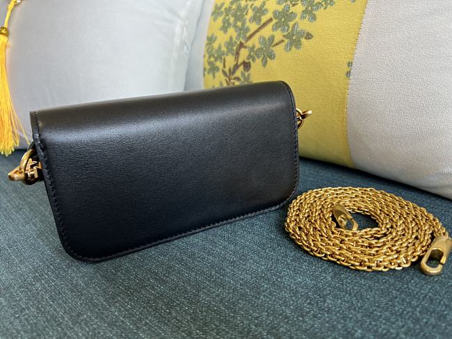 Vallentinno Garavani Small Shoulder Bag 19cm Black