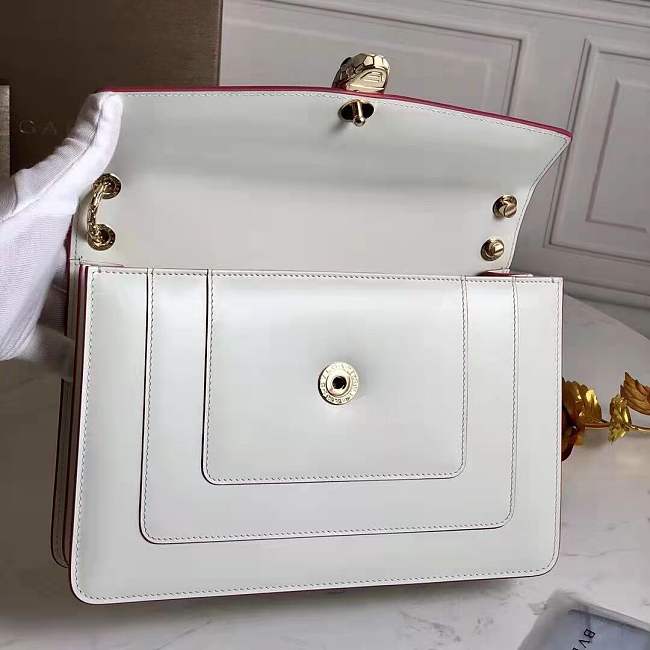 Bvlgarrii Serpenti in Love Bag 27cm white