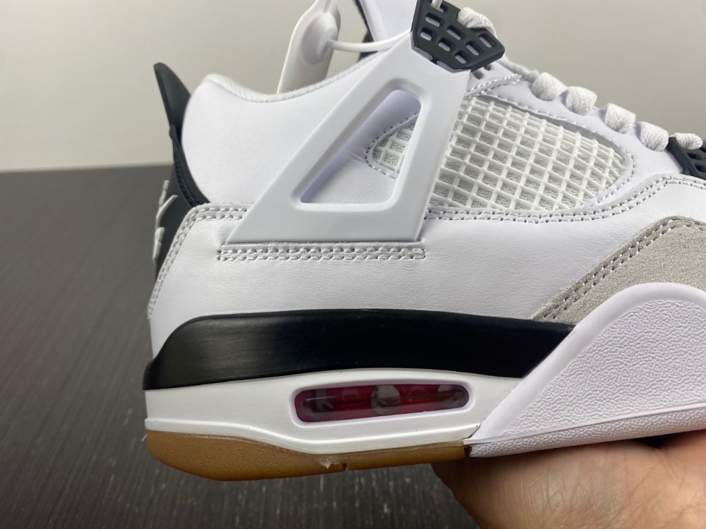 Air Jordan 4 "White gray black" DR5415-100