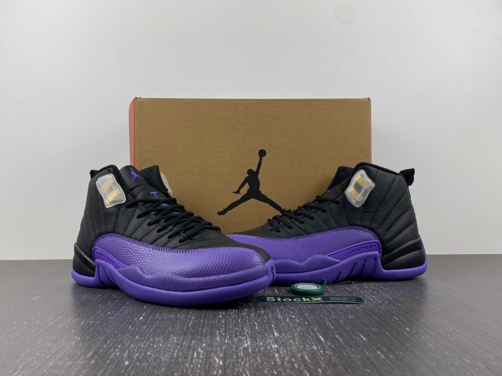 Nike Air Jordan 12 black purple