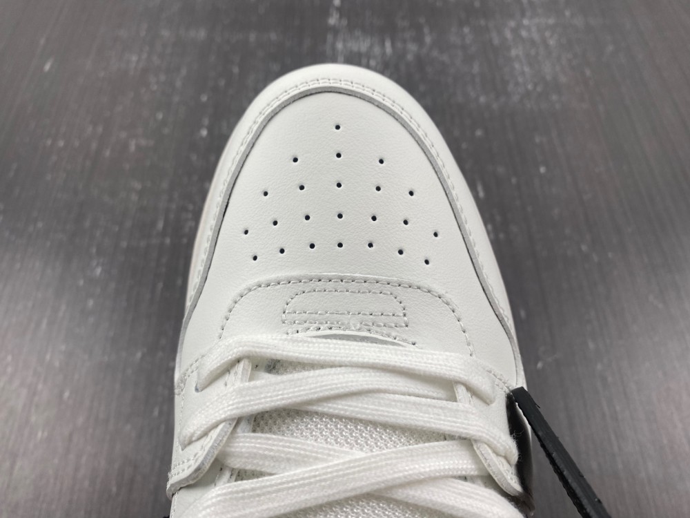 OFF-WHITE Out Of Office OOO 30 MM Low Tops Black White Blue