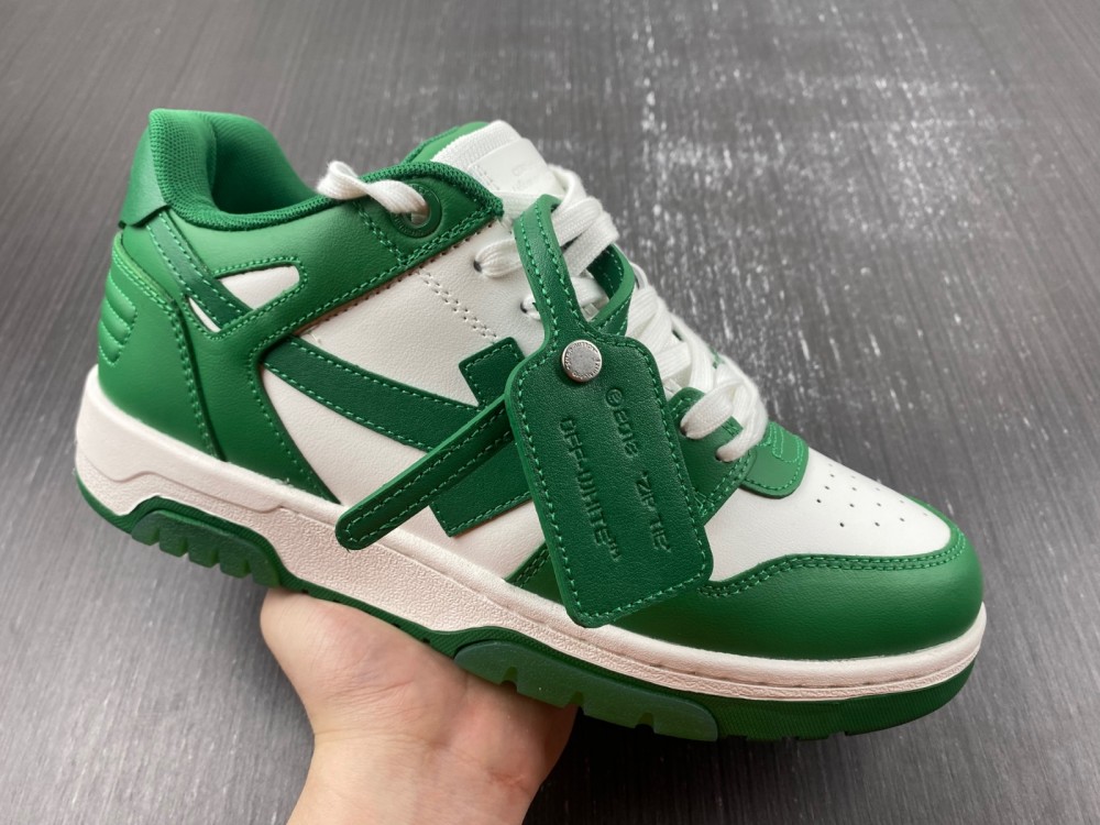 OFF-WHITE Out Of Office white green