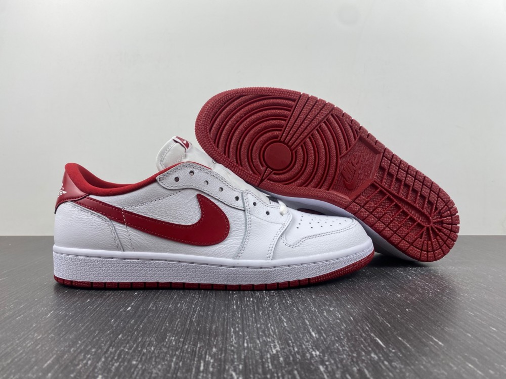 Nike Air Jordan 1 Retro Low White Varsity Red