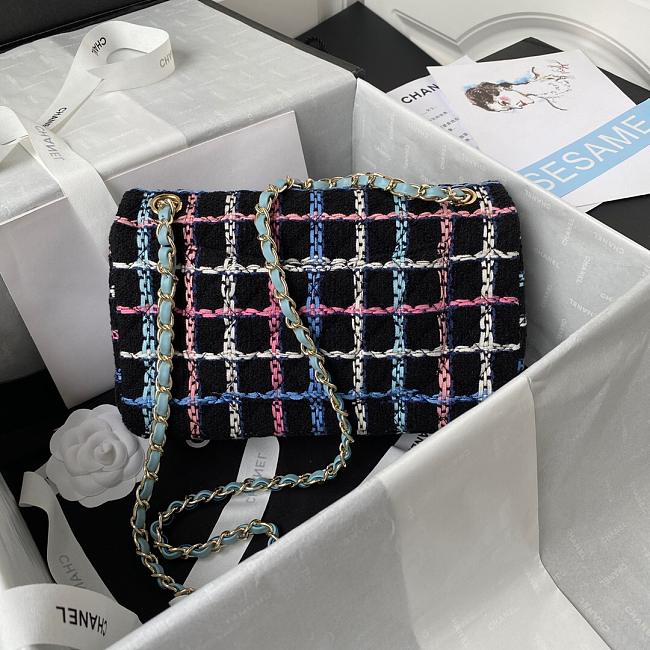 Channe1 Flap Bag A01116 25cm