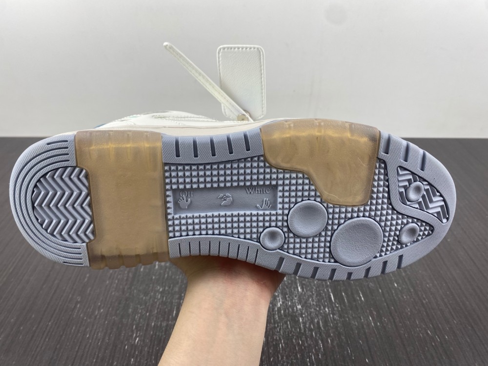 OFF-WHITE Out Of Office white purple