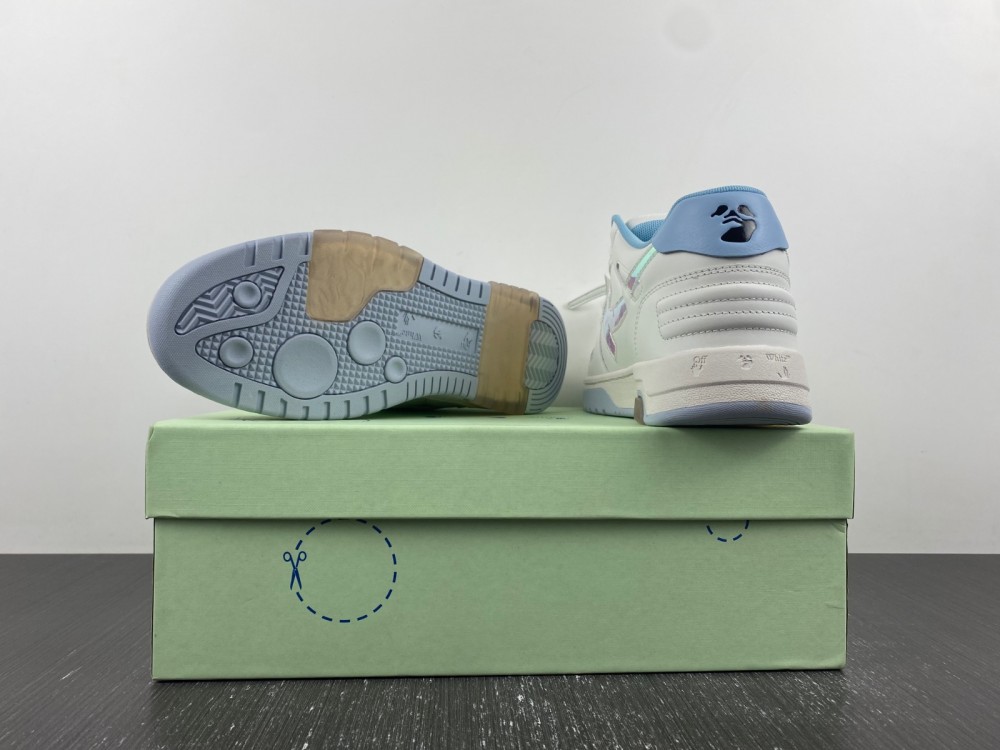 OFF-WHITE Out Of Office white purple