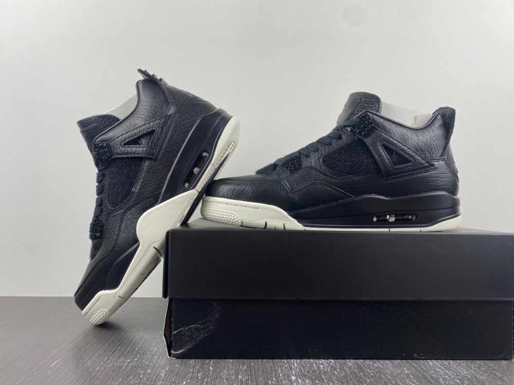 Nike Air Jordan 4 Retro Pony Hair Black 819139-010