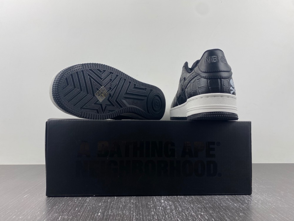 A Bathing Ape Bape Sta Low black