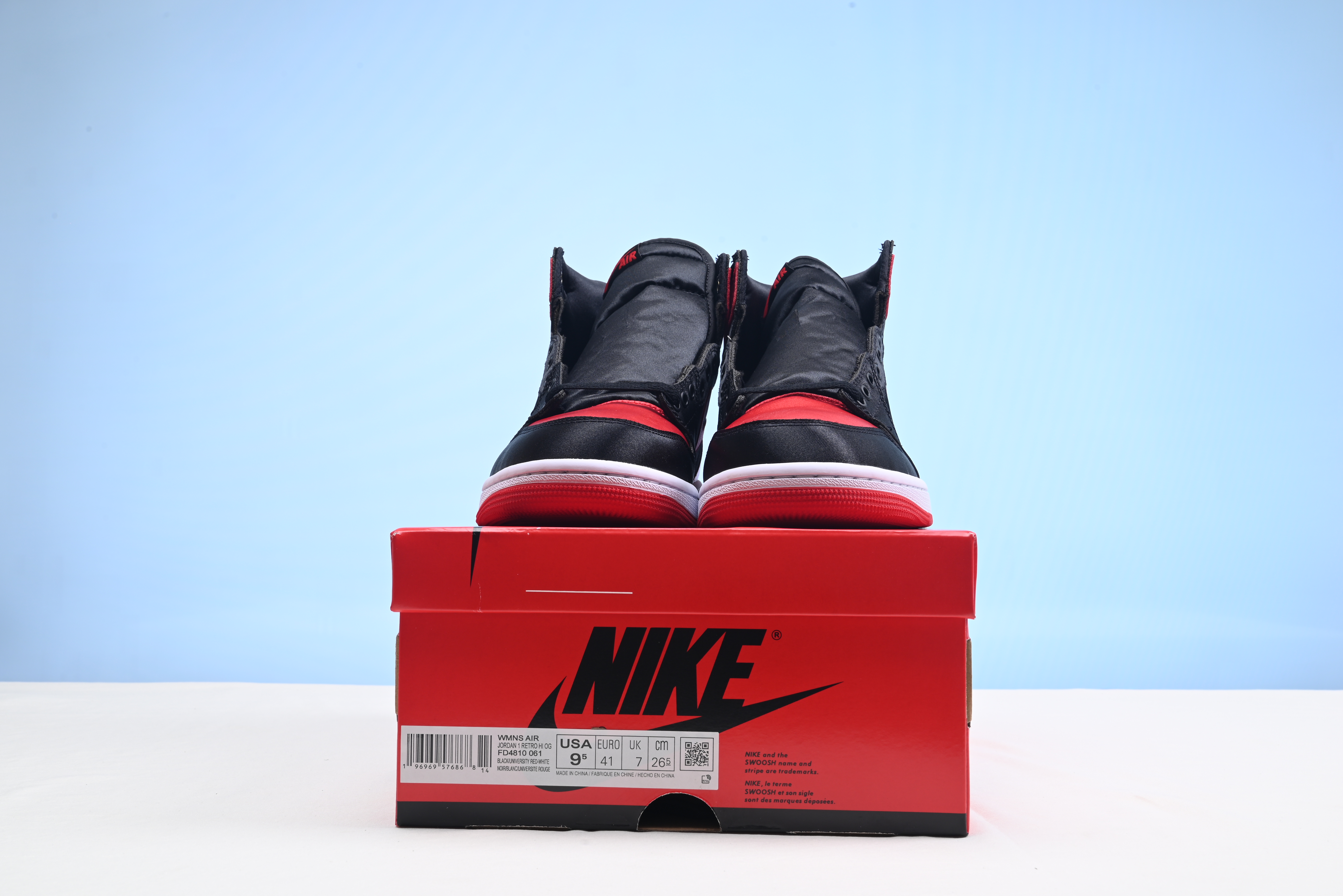 Nike Air Jordan 1 Retro High OG Satin Bred FD4810-061
