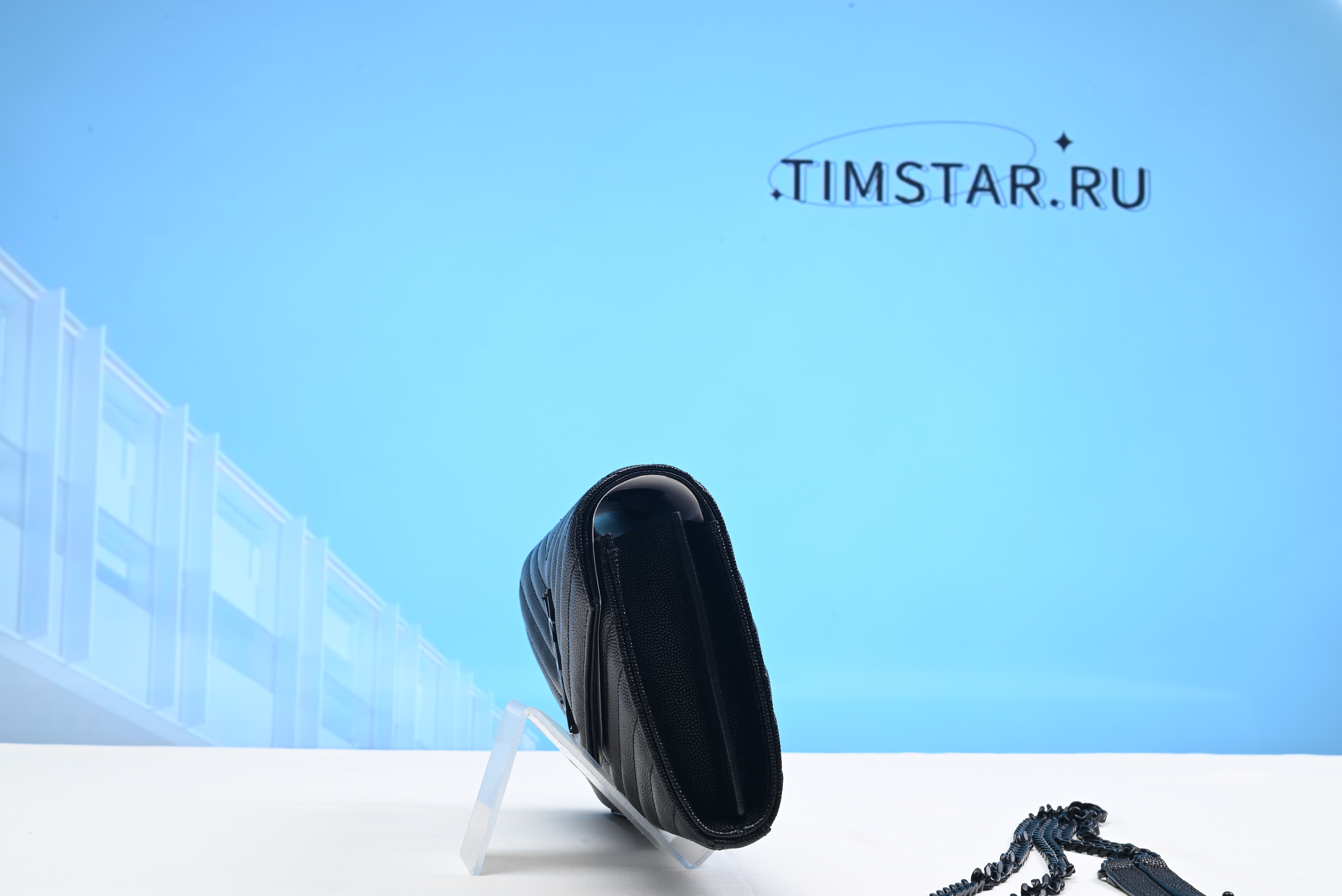 YSll Envelope Shoulder Bag in Black 26801