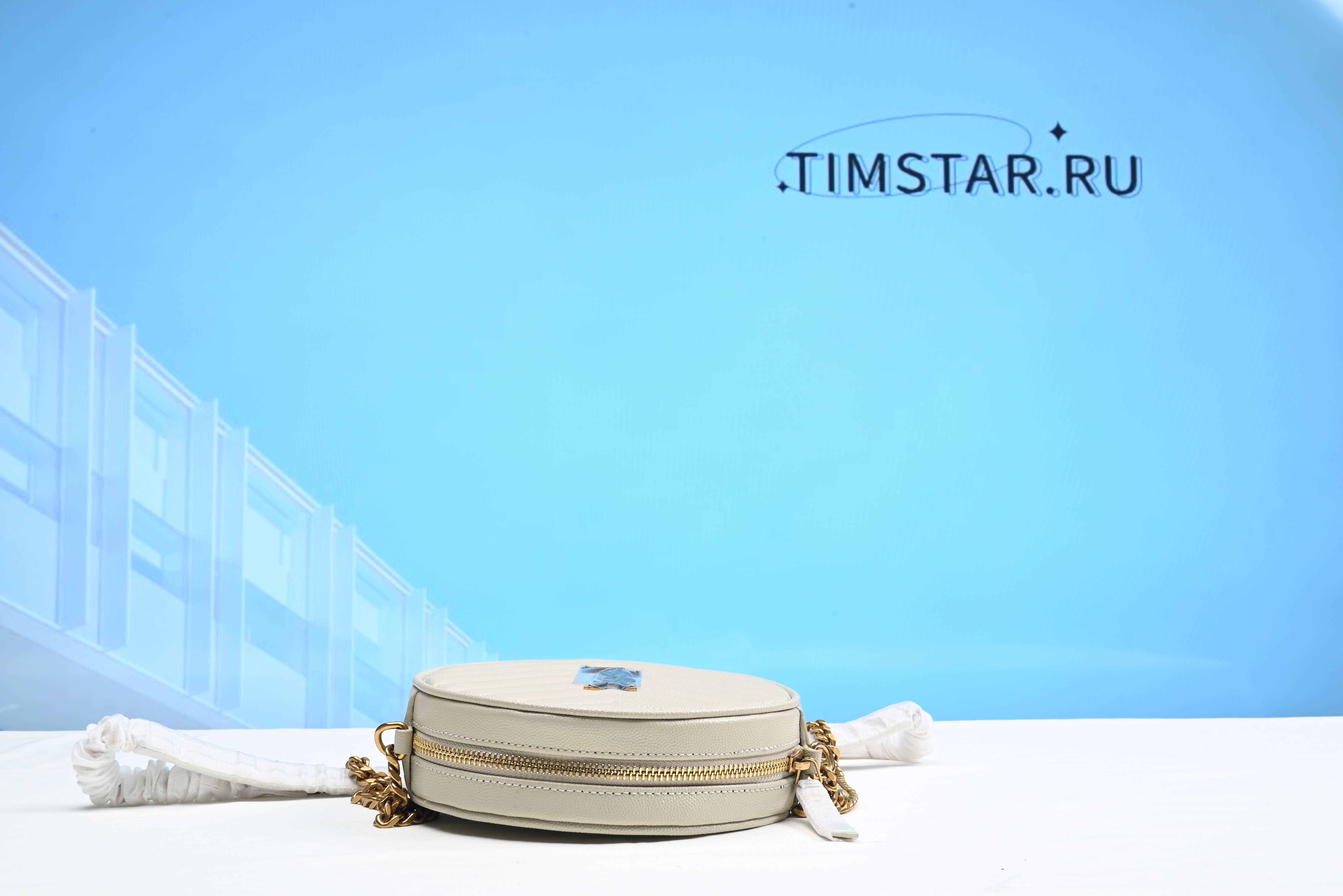 YSll Vinyle Round Camera Bag