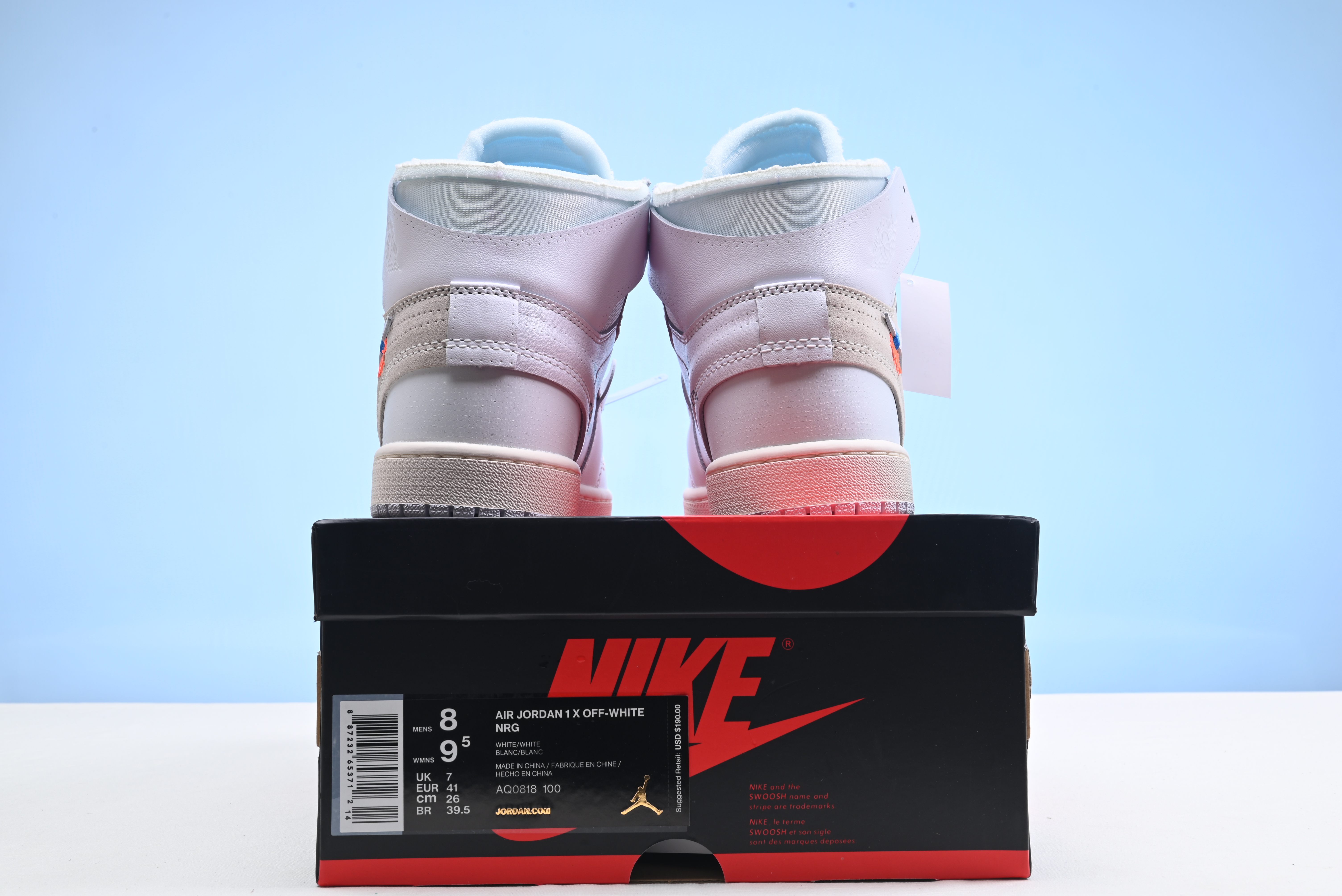 Jordan 1 Retro High Off-White White AQ0818-100