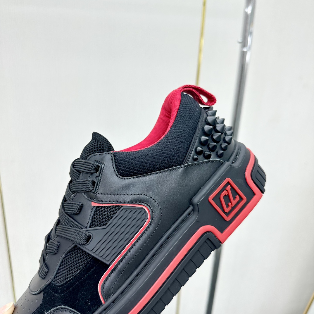 Chrstn Lbtn Sneakers Black