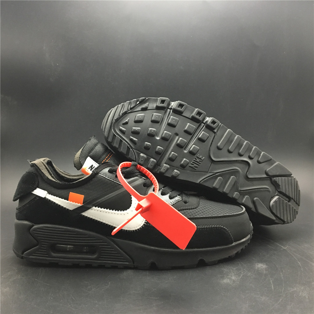 Nike Air Max 90 OFF-WHITE Black AA7293-001