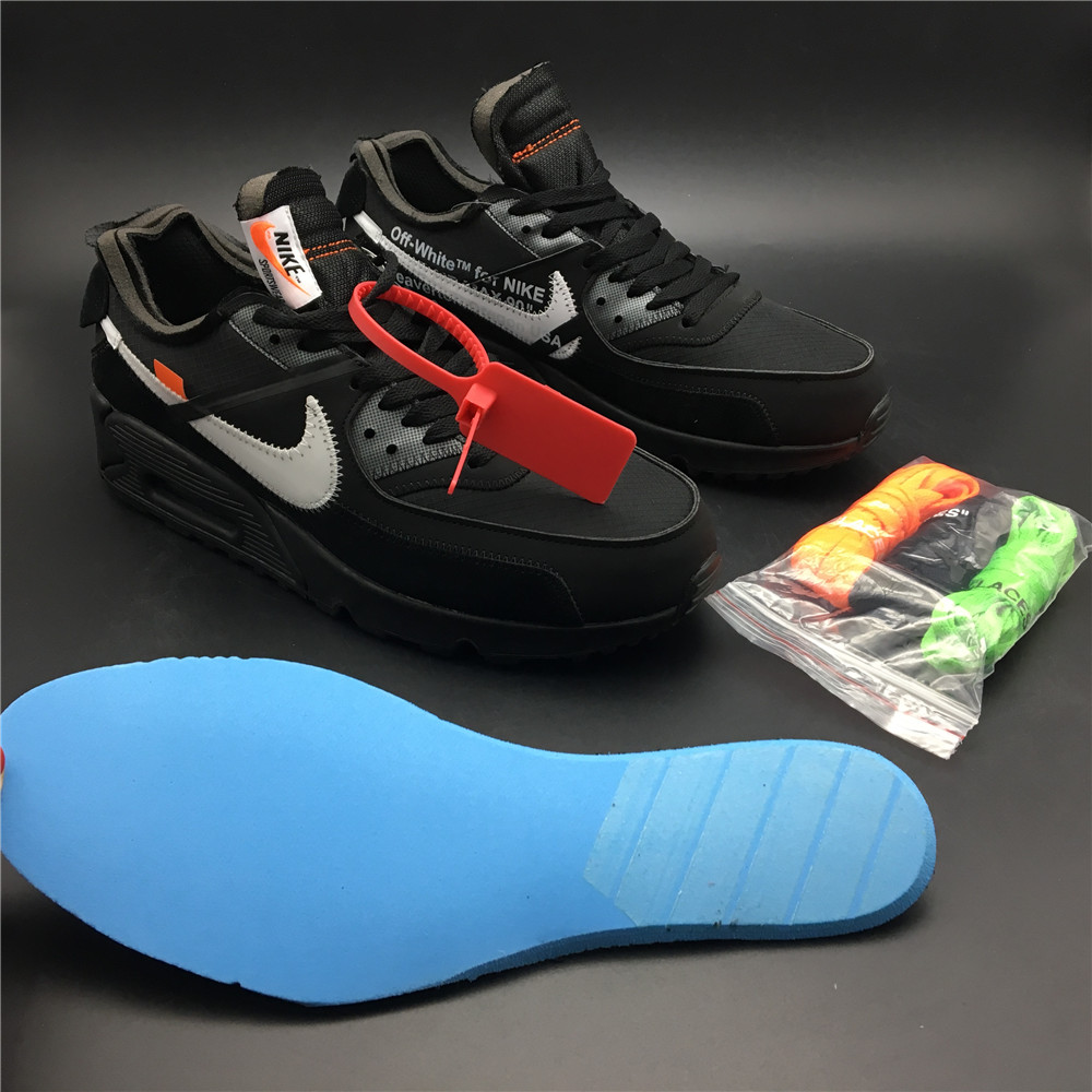 Nike Air Max 90 OFF-WHITE Black AA7293-001