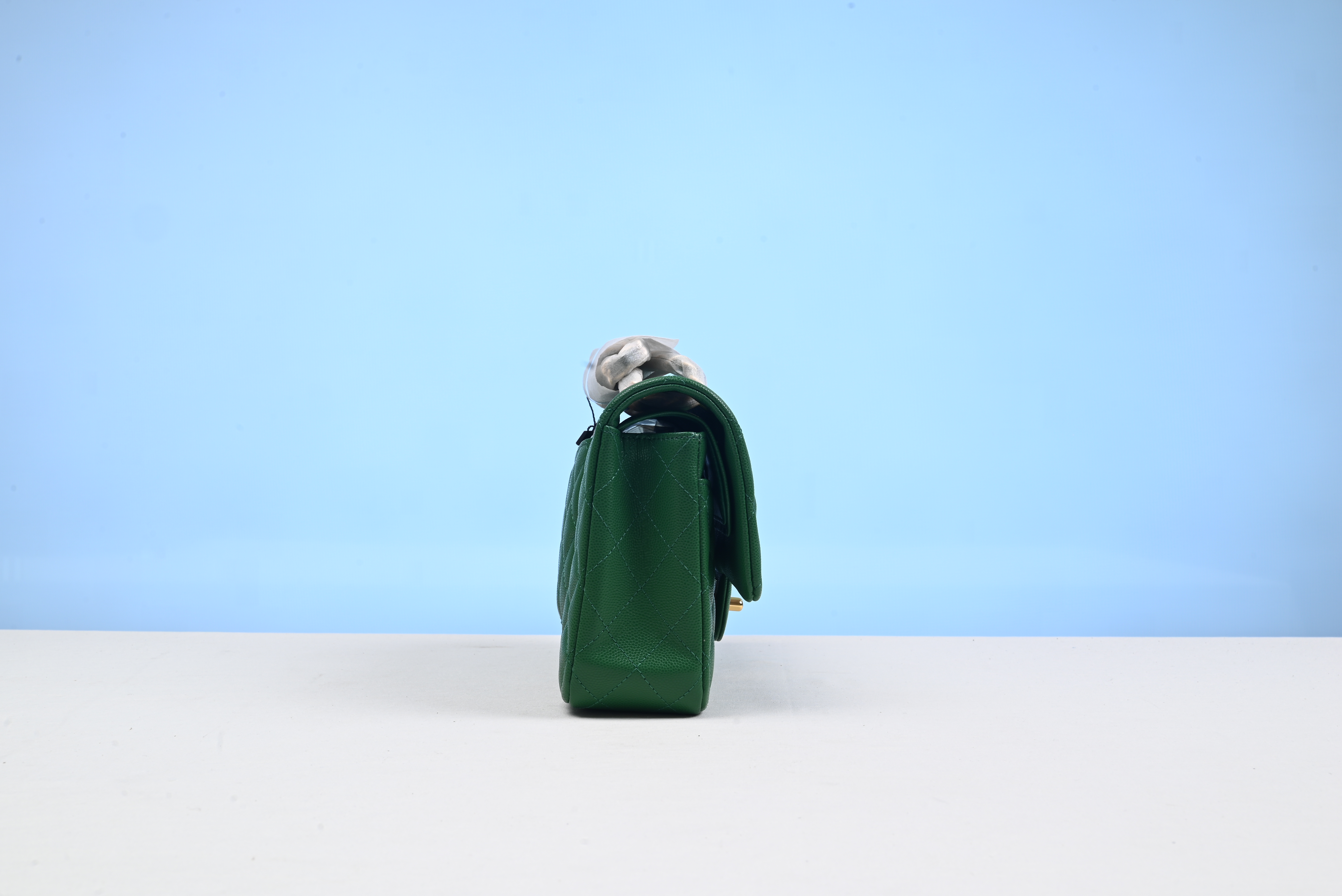 Channe1 Bag green 25cm