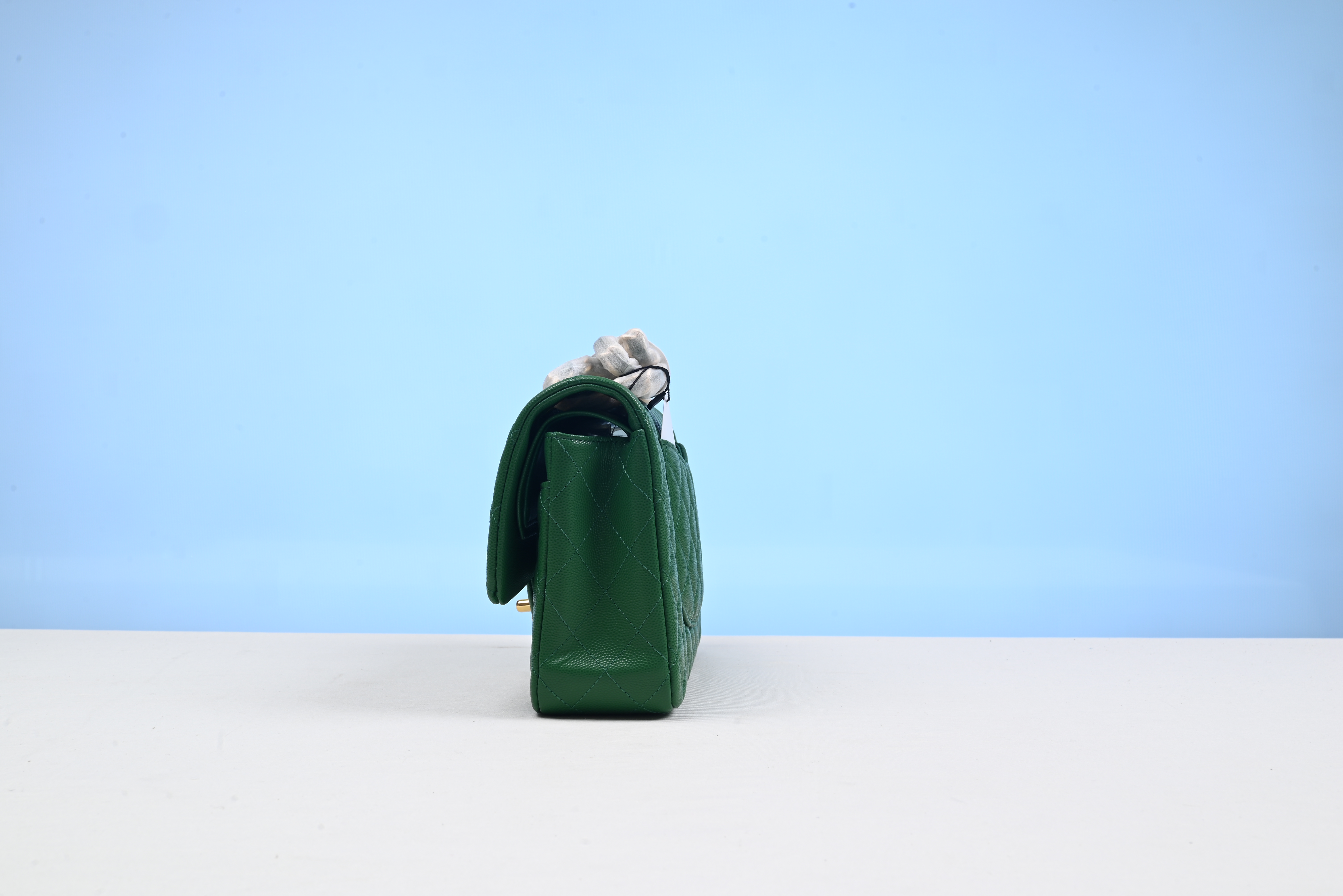 Channe1 Bag green 25cm