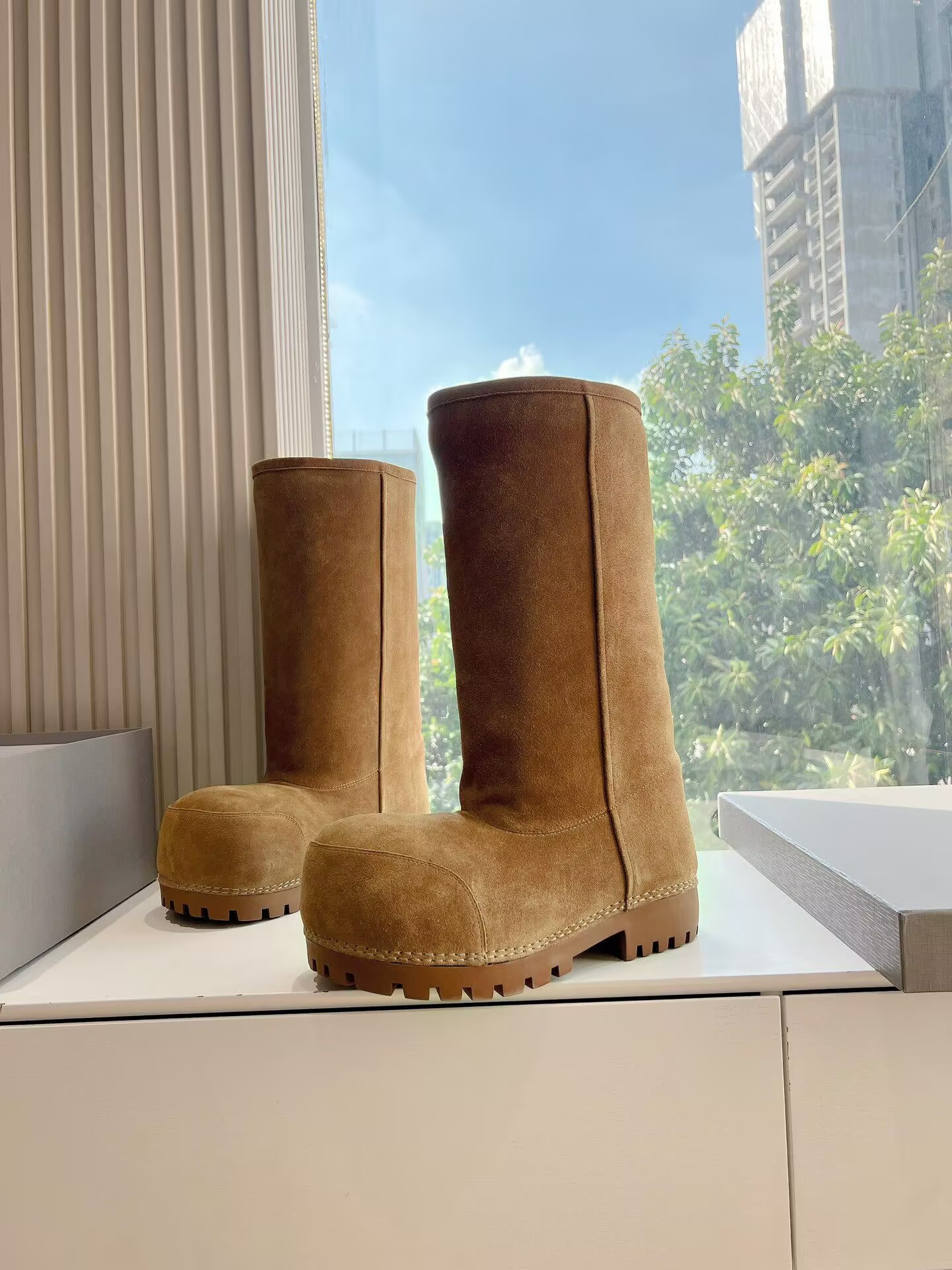 Blncig KNEE HIGH BOOTS