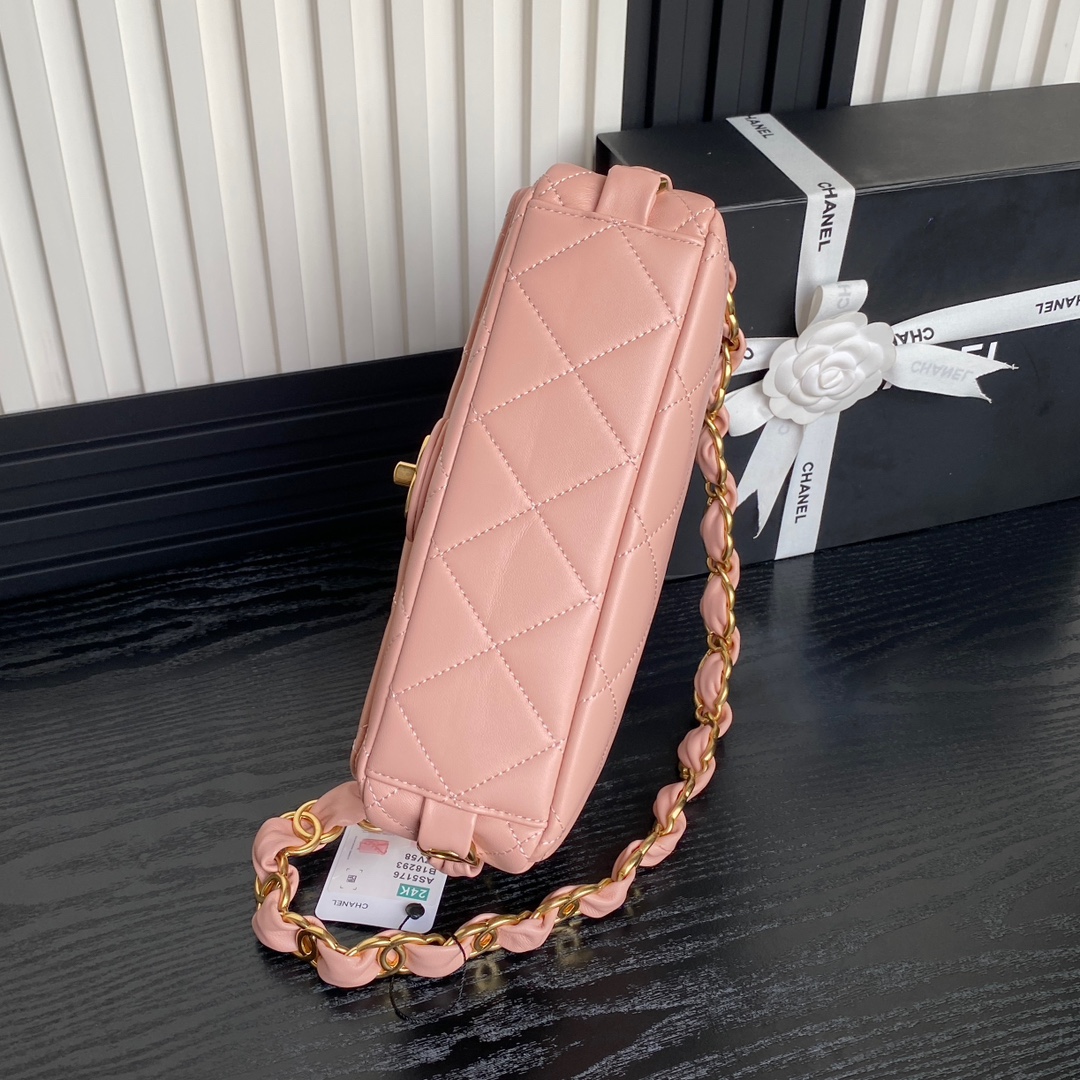 Channe1 Bag 67123198pink 26cm