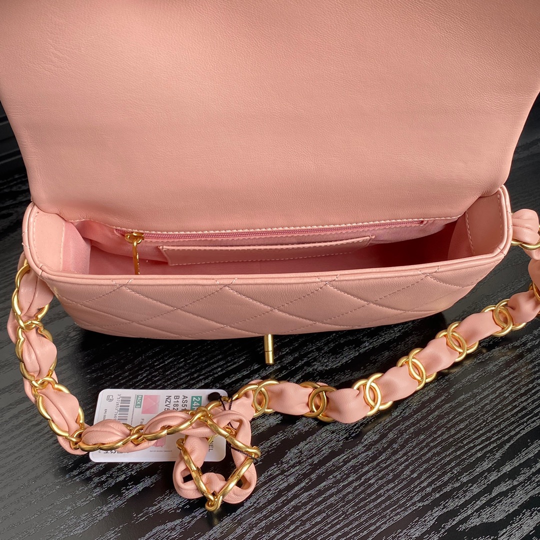 Channe1 Bag 67123198pink 26cm