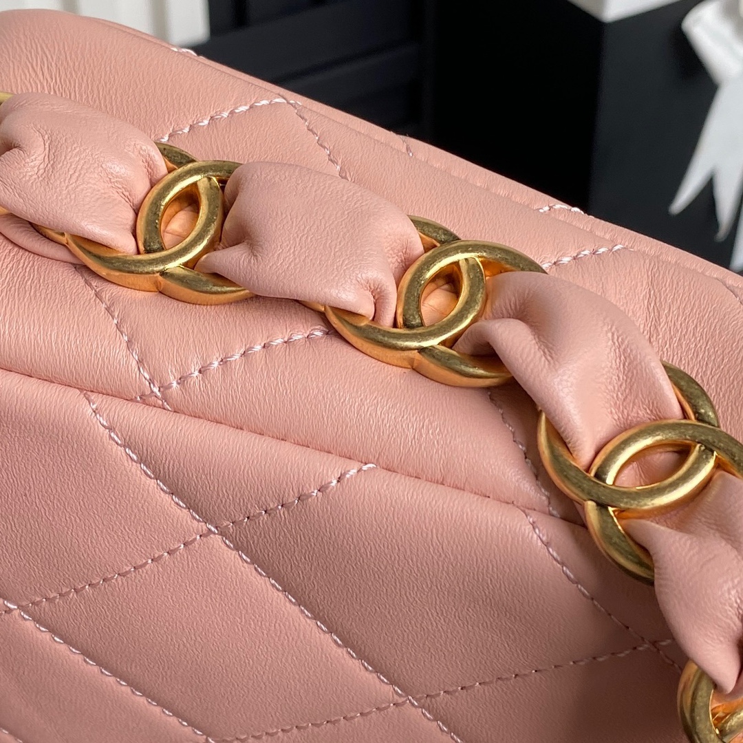 Channe1 Bag 67123198pink 26cm