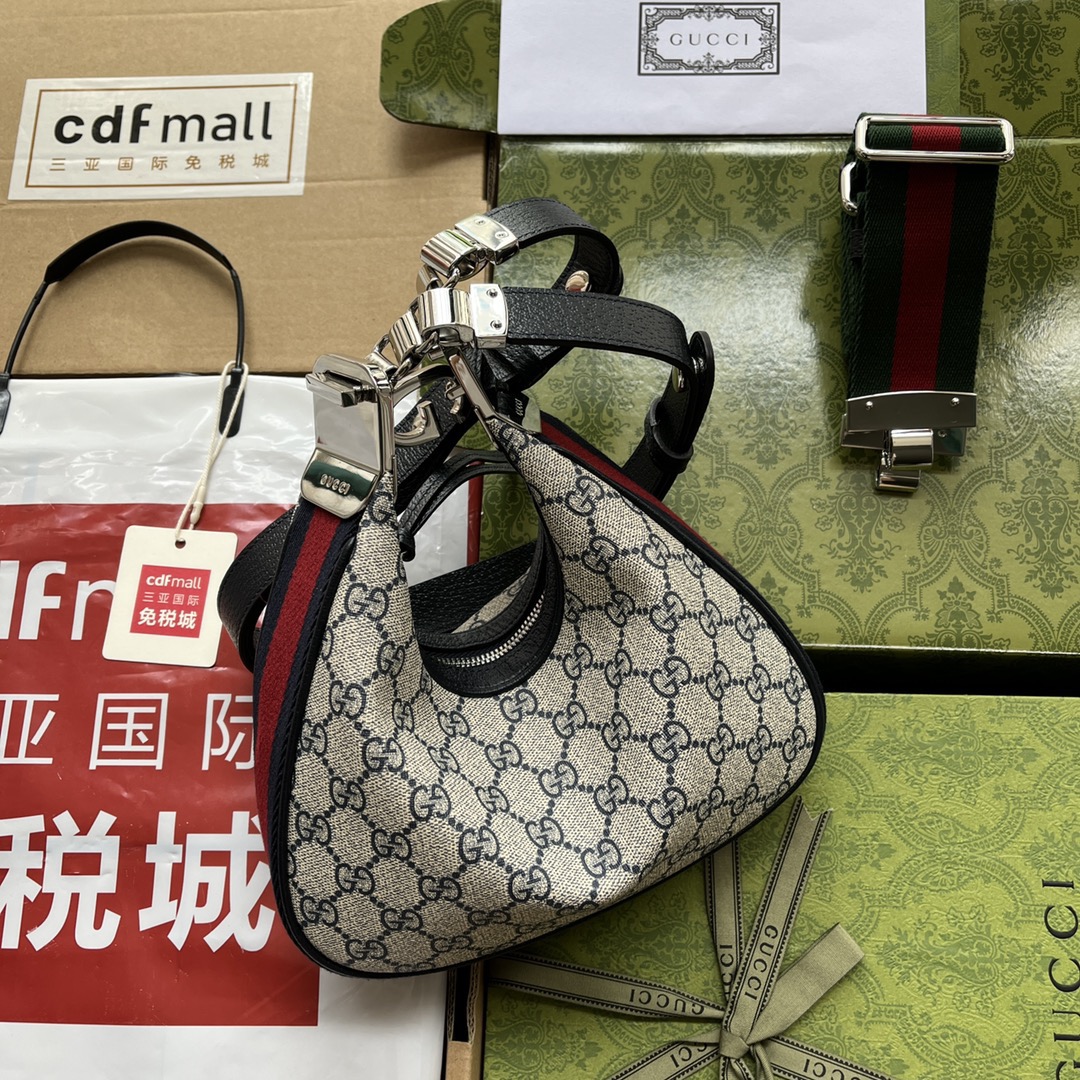 Gucci Attache small shoulder bag 23x 22x 5CM 2024123101