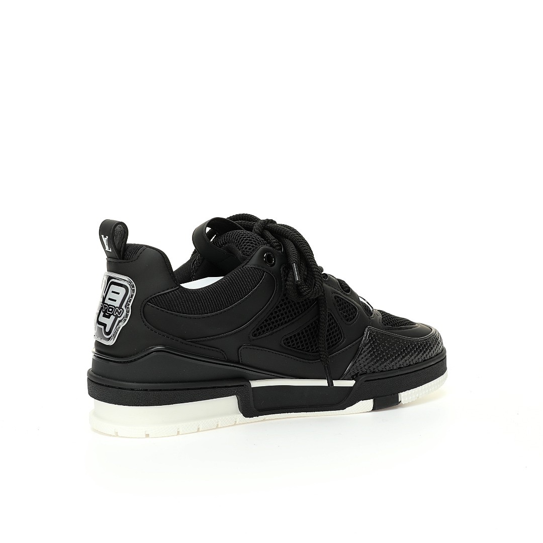 Louis Vuitton Skate Sneaker Black White