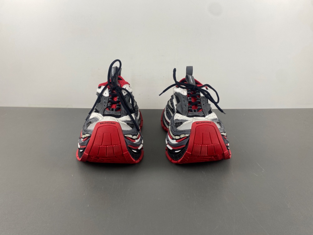 Balenciaga Platform Black red white