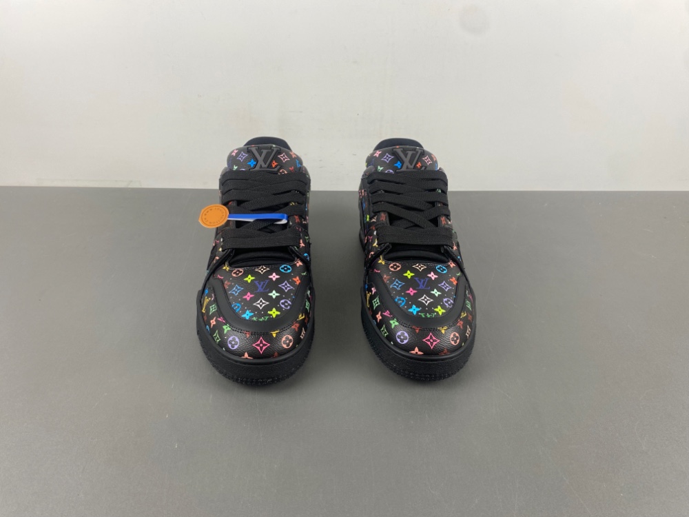 Louis Vuitton LV trainer Takashi Murakami Black  1AHEKZ