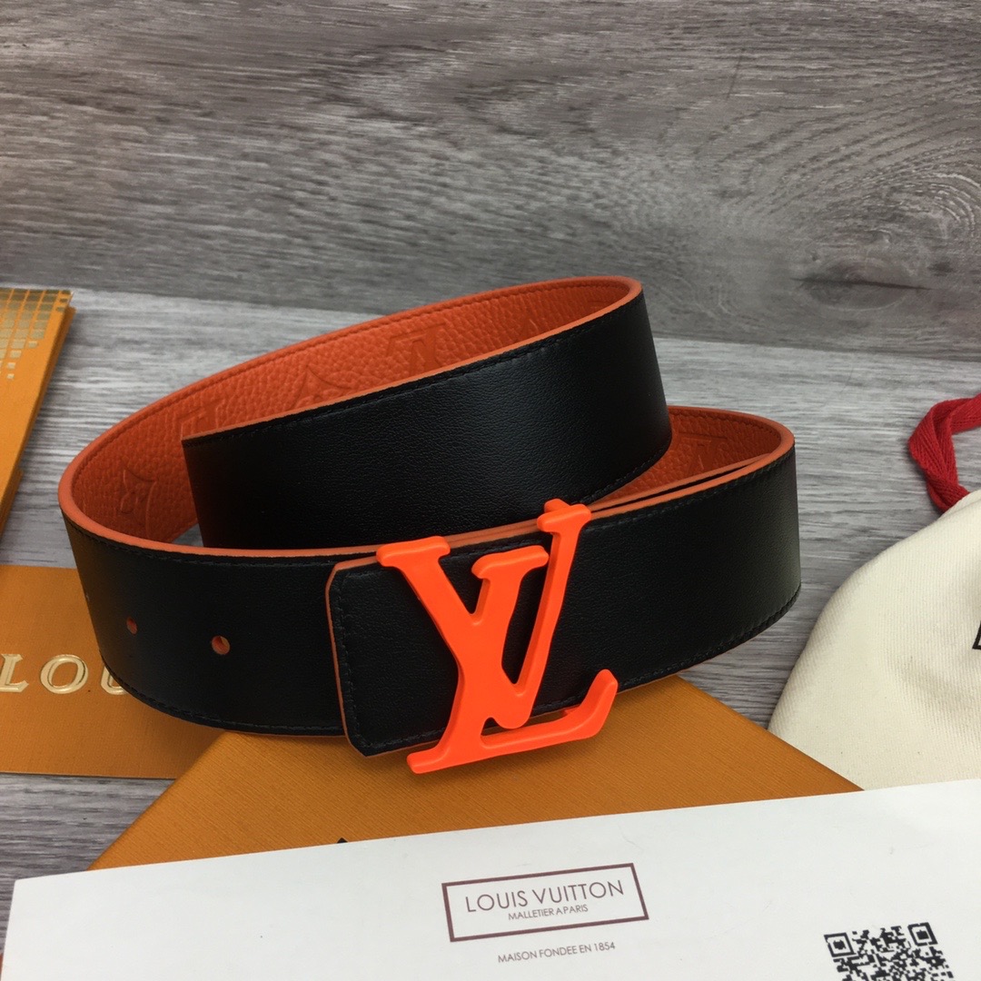 LV SHAPE 40MM REVERSIBLE BELT M0582U