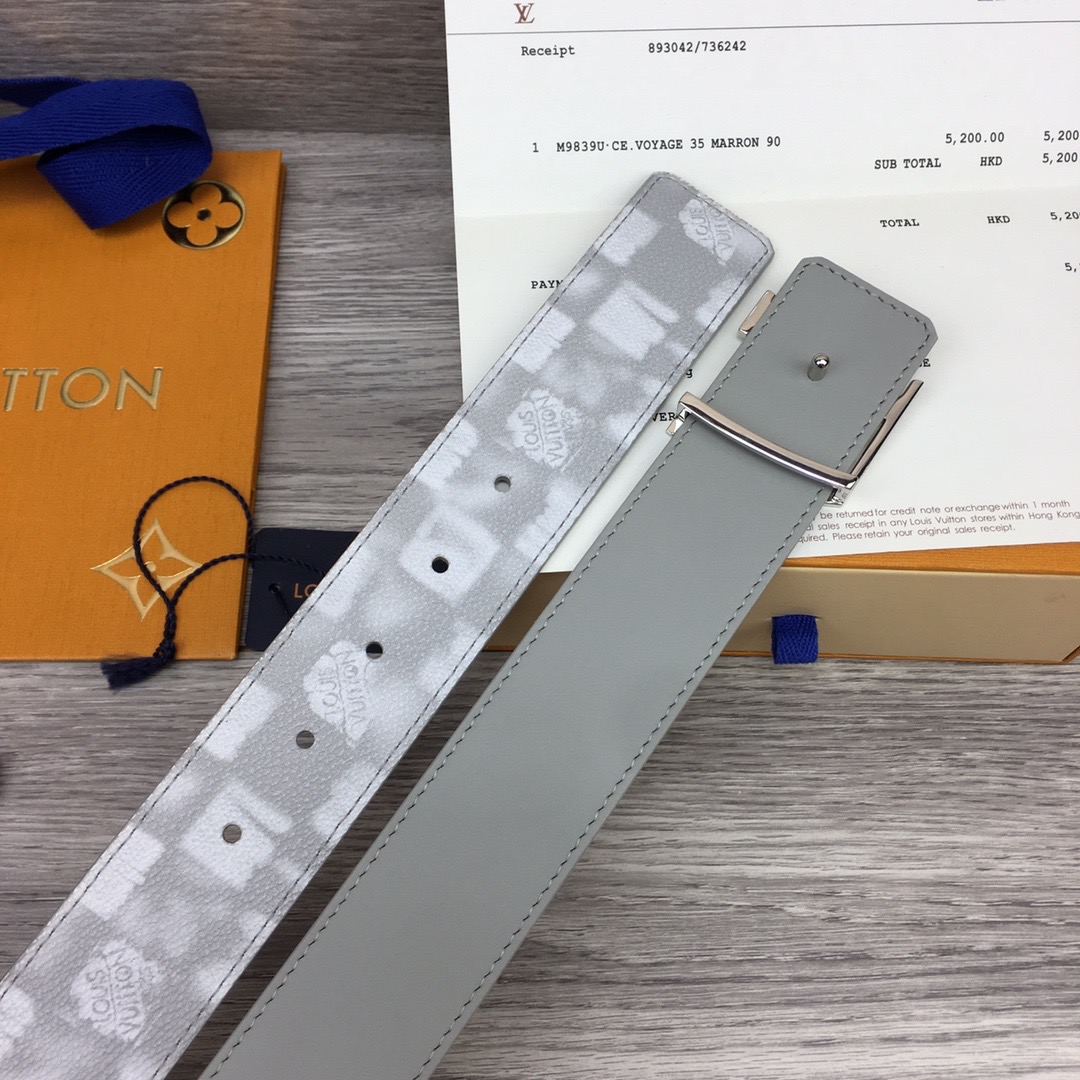 LV INITIALES 40MM REVERSIBLE BELT M0300Q