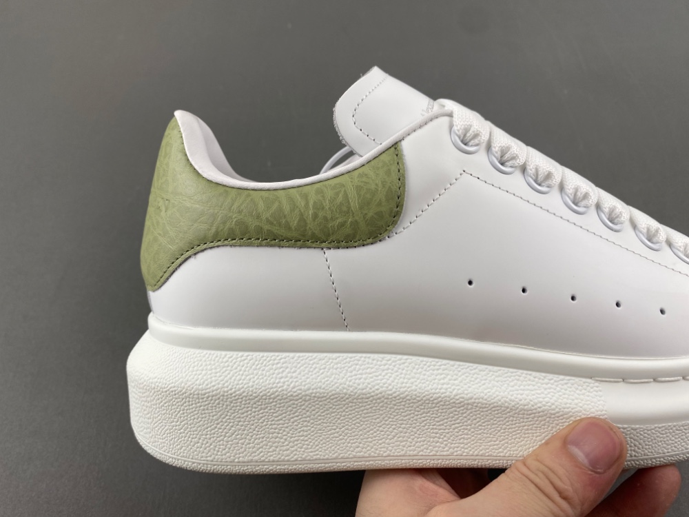 Alxndr McQN sneakers white green
